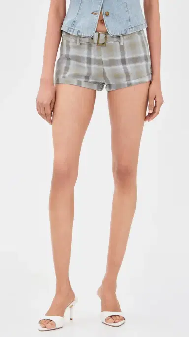 Lioness After Glow Mini Shorts AH PLAID | Thumbnail 2 Lioness After Glow Mini Shorts AH PLAID | Thumbnail 2