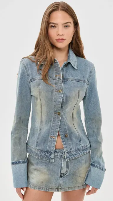 LIONESS The Bronx Denim Jacket tone Blue | Thumbnail 2 LIONESS The Bronx Denim Jacket tone Blue | Thumbnail 2
