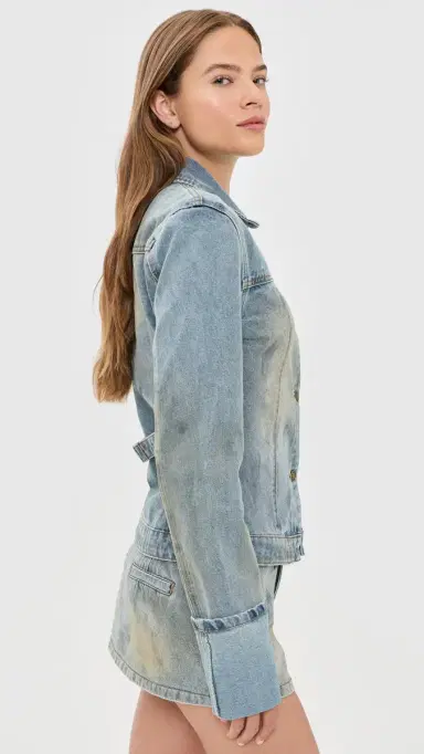 LIONESS The Bronx Denim Jacket tone Blue | Thumbnail 4 LIONESS The Bronx Denim Jacket tone Blue | Thumbnail 4