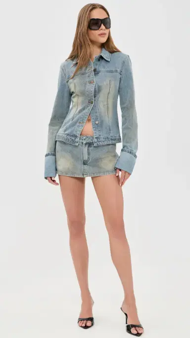 LIONESS The Bronx Denim Jacket tone Blue | Thumbnail 5 LIONESS The Bronx Denim Jacket tone Blue | Thumbnail 5