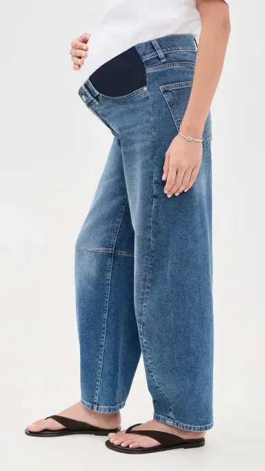 DL1961 x Bumpsuit Miro Barrel Maternity Jeans | Thumbnail 4 DL1961 x Bumpsuit Miro Barrel Maternity Jeans | Thumbnail 4