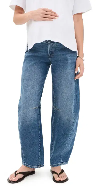 DL1961 x Bumpsuit Miro Barrel Maternity Jeans | Thumbnail 1 DL1961 x Bumpsuit Miro Barrel Maternity Jeans | Thumbnail 1