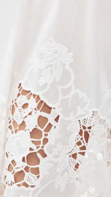 Ronny Kobo Ashley Skirt White | Thumbnail 6 Ronny Kobo Ashley Skirt White | Thumbnail 6