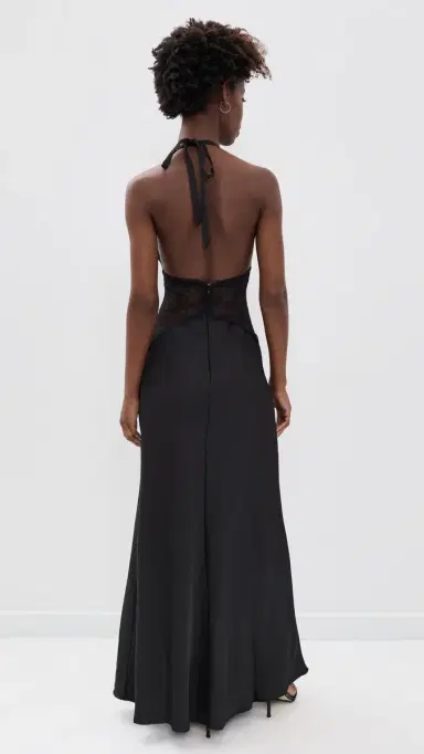 Runaway The Label Lilith Halter Maxi Dress Black S | Thumbnail 4 Runaway The Label Lilith Halter Maxi Dress Black S | Thumbnail 4