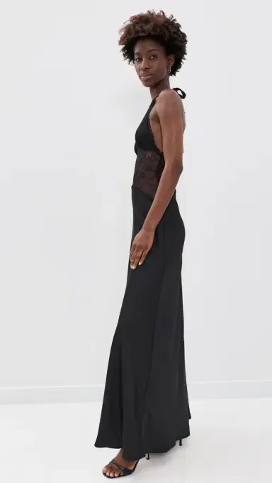 Runaway The Label Lilith Halter Maxi Dress Black S | Thumbnail 5 Runaway The Label Lilith Halter Maxi Dress Black S | Thumbnail 5