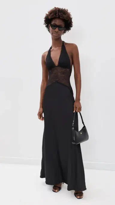 Runaway The Label Lilith Halter Maxi Dress Black S | Thumbnail 6 Runaway The Label Lilith Halter Maxi Dress Black S | Thumbnail 6
