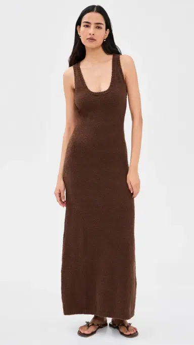 Seven Wonders Rozza Tank Maxi Dress Chocolate | Thumbnail 2 Seven Wonders Rozza Tank Maxi Dress Chocolate | Thumbnail 2