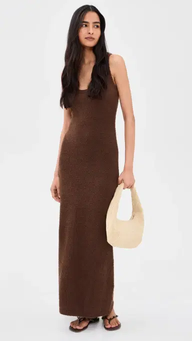 Seven Wonders Rozza Tank Maxi Dress Chocolate | Thumbnail 5 Seven Wonders Rozza Tank Maxi Dress Chocolate | Thumbnail 5