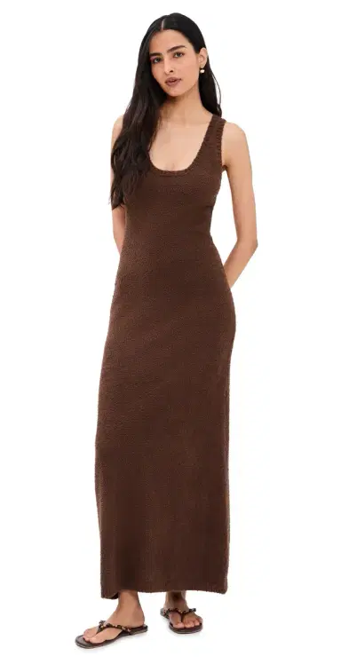 Seven Wonders Rozza Tank Maxi Dress Chocolate | Thumbnail 1 Seven Wonders Rozza Tank Maxi Dress Chocolate | Thumbnail 1