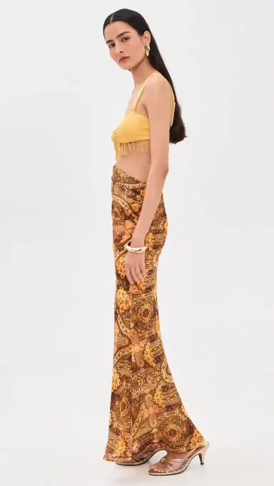 Runaway the Label Alzona Cutout Maxi Dress agnolia ango | Thumbnail 4 Runaway the Label Alzona Cutout Maxi Dress agnolia ango | Thumbnail 4