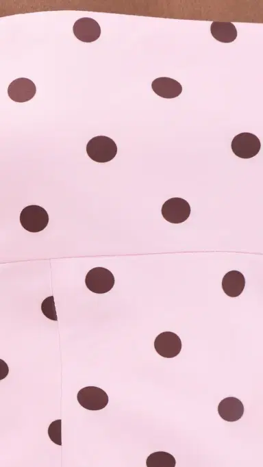 Runaway The Label Blaine Reverse Halter Top usk/Choc Polka | Thumbnail 6 Runaway The Label Blaine Reverse Halter Top usk/Choc Polka | Thumbnail 6