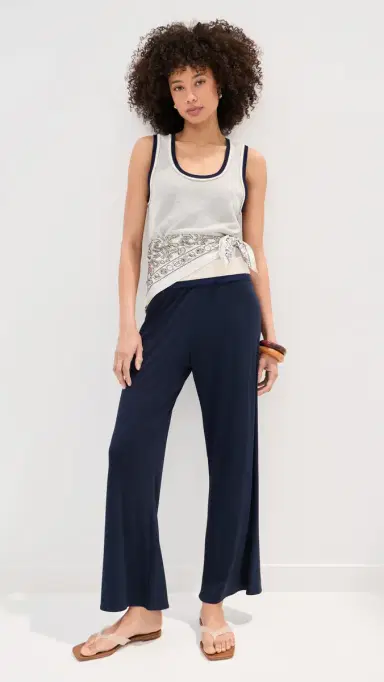 LE BOP Rina Tank Top White/idnight | Thumbnail 6 LE BOP Rina Tank Top White/idnight | Thumbnail 6
