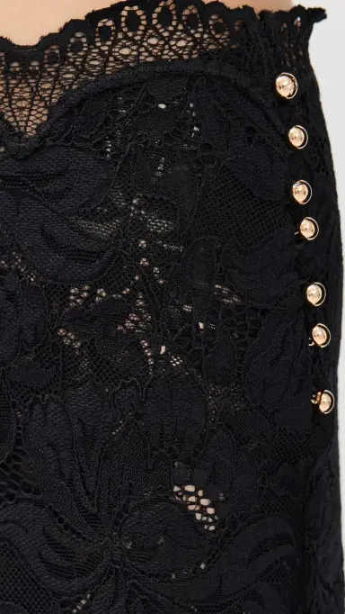Rabanne Midi Skirt In Lace Black 42 | Thumbnail 6 Rabanne Midi Skirt In Lace Black 42 | Thumbnail 6