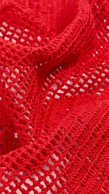 Loeffler Randall Viv Bandana Red One Size | Thumbnail 5 Loeffler Randall Viv Bandana Red One Size | Thumbnail 5
