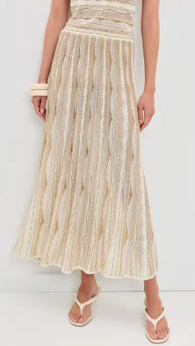 Ulla Johnson Clio Knit Midi Skirt | Thumbnail 2 Ulla Johnson Clio Knit Midi Skirt | Thumbnail 2