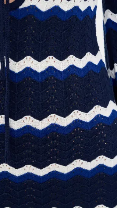 Seven Wonders Sofia Knit Maxi Dress Navy/White | Thumbnail 6 Seven Wonders Sofia Knit Maxi Dress Navy/White | Thumbnail 6