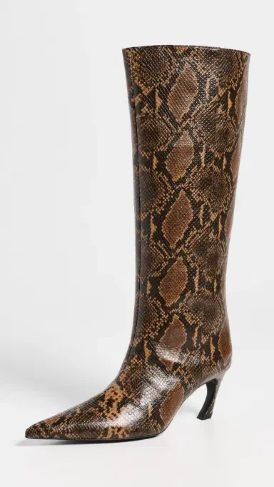 Schutz Lexi Mid Boots Pecan Brown | Thumbnail 2 Schutz Lexi Mid Boots Pecan Brown | Thumbnail 2