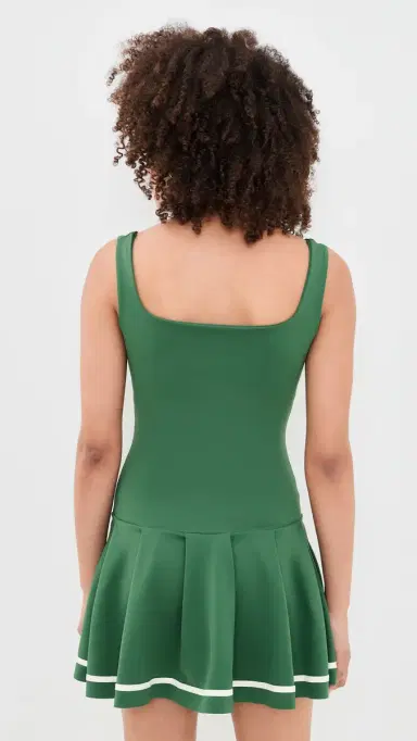 Port de Bras Blair Dress Emerald/Chantilly M | Thumbnail 3 Port de Bras Blair Dress Emerald/Chantilly M | Thumbnail 3