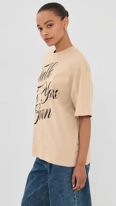 Acne Studios Talk To You Soon Tee | Thumbnail 4 Acne Studios Talk To You Soon Tee | Thumbnail 4