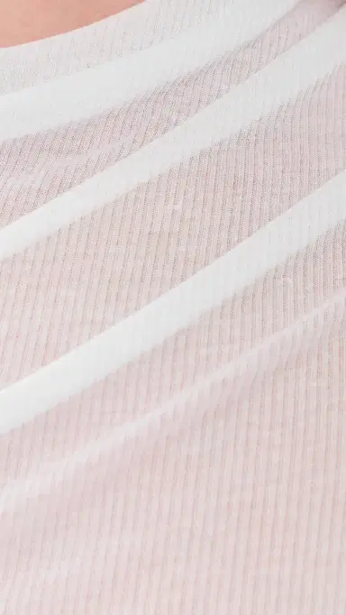 Helmut Lang Sheer Twist Top Optic White | Thumbnail 6 Helmut Lang Sheer Twist Top Optic White | Thumbnail 6