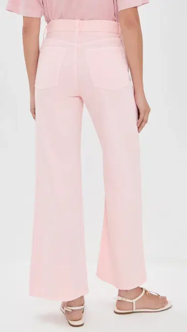 Madewell x Shopbop Ultimate Wide-Leg Jeans Pale Pink | Thumbnail 3 Madewell x Shopbop Ultimate Wide-Leg Jeans Pale Pink | Thumbnail 3