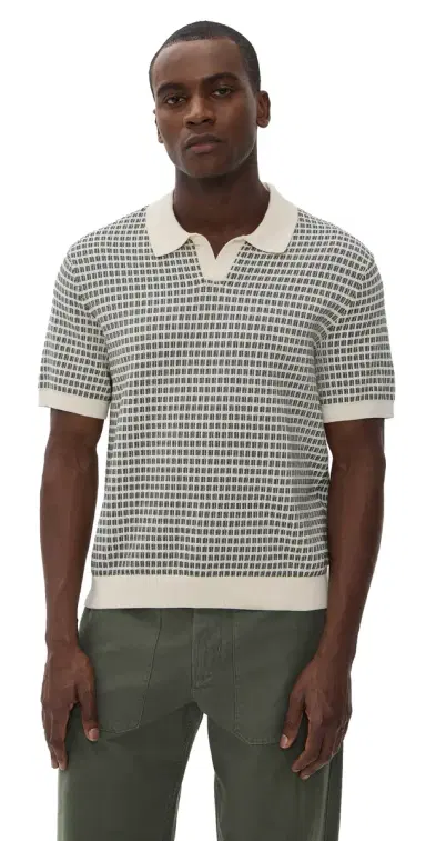 Madewell x hopbop um titch ingle Button Polo Shirt Vintage | Thumbnail 1 Madewell x hopbop um titch ingle Button Polo Shirt Vintage | Thumbnail 1