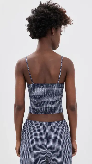 La Ligne Smocked Top Midnight/White | Thumbnail 3 La Ligne Smocked Top Midnight/White | Thumbnail 3