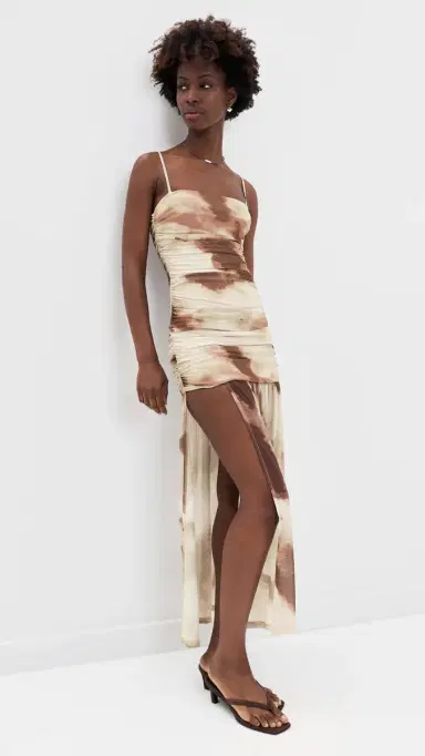 MADISON THE LABEL Aitana Maxi Dress Smoke | Thumbnail 2 MADISON THE LABEL Aitana Maxi Dress Smoke | Thumbnail 2