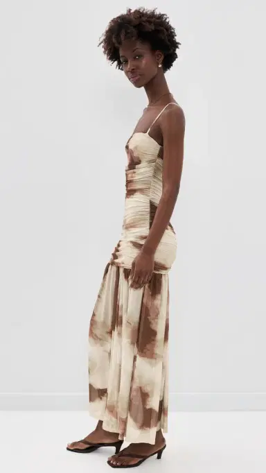 MADISON THE LABEL Aitana Maxi Dress Smoke | Thumbnail 4 MADISON THE LABEL Aitana Maxi Dress Smoke | Thumbnail 4