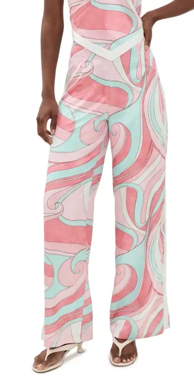 Runaway The Label Milani Relaxed Satin Pants | Thumbnail 1 Runaway The Label Milani Relaxed Satin Pants | Thumbnail 1