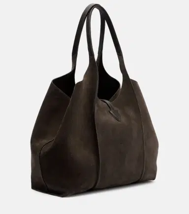Tod's T Timeless Medium suede tote bag | Thumbnail 2 Tod's T Timeless Medium suede tote bag | Thumbnail 2