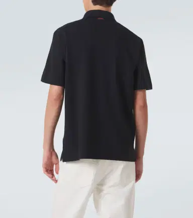 Zegna Cotton piqué polo shirt | Thumbnail 5 Zegna Cotton piqué polo shirt | Thumbnail 5