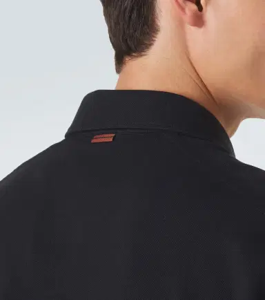 Zegna Cotton piqué polo shirt | Thumbnail 7 Zegna Cotton piqué polo shirt | Thumbnail 7