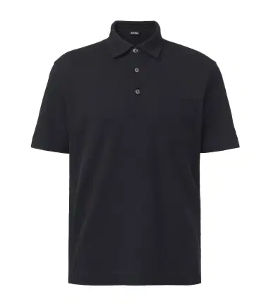 Zegna Cotton piqué polo shirt | Thumbnail 1 Zegna Cotton piqué polo shirt | Thumbnail 1