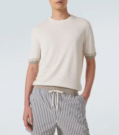 Zegna Waffle-knit silk, linen, and cashmere sweater | Thumbnail 2 Zegna Waffle-knit silk, linen, and cashmere sweater | Thumbnail 2
