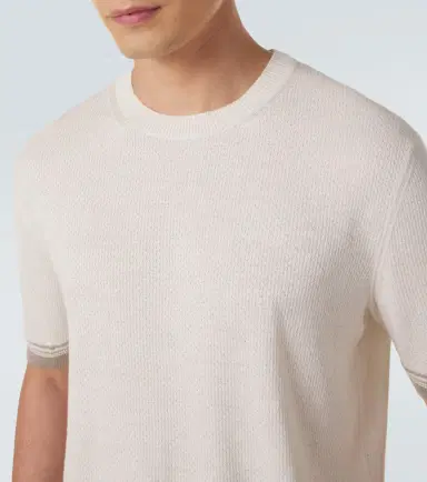 Zegna Waffle-knit silk, linen, and cashmere sweater | Thumbnail 4 Zegna Waffle-knit silk, linen, and cashmere sweater | Thumbnail 4