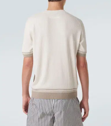 Zegna Waffle-knit silk, linen, and cashmere sweater | Thumbnail 5 Zegna Waffle-knit silk, linen, and cashmere sweater | Thumbnail 5