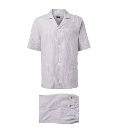 Zegna Striped linen pajamas | Thumbnail 1 Zegna Striped linen pajamas | Thumbnail 1