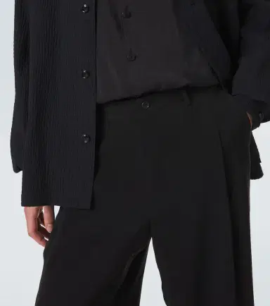 Giorgio Armani Pleated tapered pants | Thumbnail 4 Giorgio Armani Pleated tapered pants | Thumbnail 4