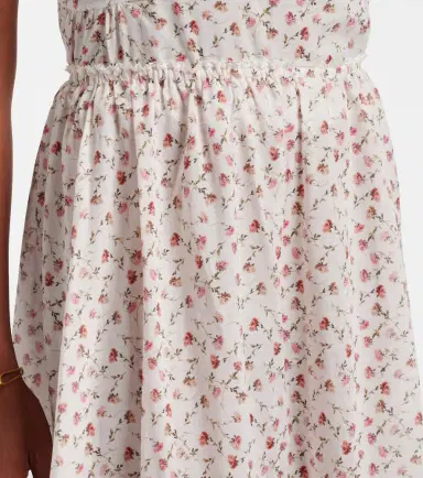 Posse Charlotte floral cotton midi skirt | Thumbnail 3 Posse Charlotte floral cotton midi skirt | Thumbnail 3