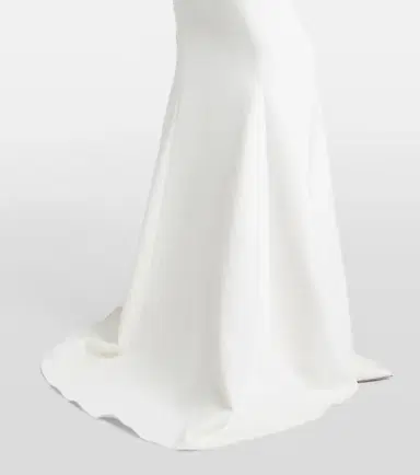 Safiyaa Millie draped crêpe gown | Thumbnail 6 Safiyaa Millie draped crêpe gown | Thumbnail 6