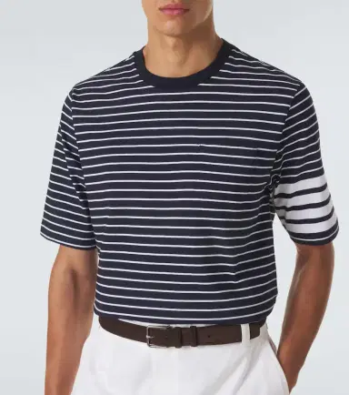 Thom Browne 4-Bar striped cotton T-shirt | Thumbnail 2 Thom Browne 4-Bar striped cotton T-shirt | Thumbnail 2