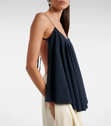 Jacquemus Voile open-back jersey top | Thumbnail 3 Jacquemus Voile open-back jersey top | Thumbnail 3