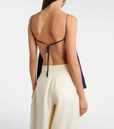 Jacquemus Voile open-back jersey top | Thumbnail 4 Jacquemus Voile open-back jersey top | Thumbnail 4