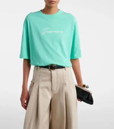 Jacquemus Logo cotton and hemp jersey T-shirt | Thumbnail 5 Jacquemus Logo cotton and hemp jersey T-shirt | Thumbnail 5