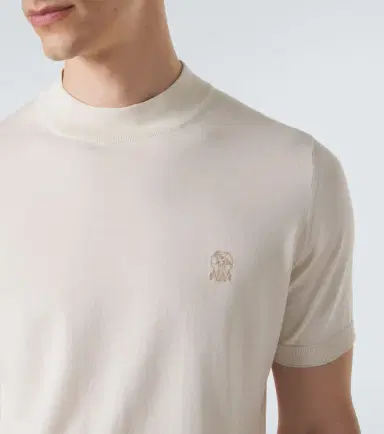Brunello Cucinelli Logo cotton sweater | Thumbnail 5 Brunello Cucinelli Logo cotton sweater | Thumbnail 5