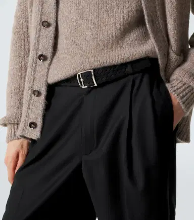Brioni Braided suede belt | Thumbnail 4 Brioni Braided suede belt | Thumbnail 4