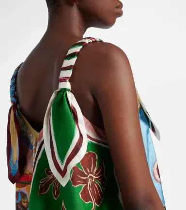 ALÉMAIS Alémais x MLAK printed silk twill top | Thumbnail 3 ALÉMAIS Alémais x MLAK printed silk twill top | Thumbnail 3