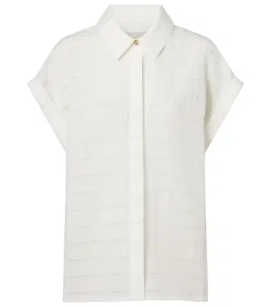 Asceno Andra linen and cotton checked shirt | Thumbnail 1 Asceno Andra linen and cotton checked shirt | Thumbnail 1