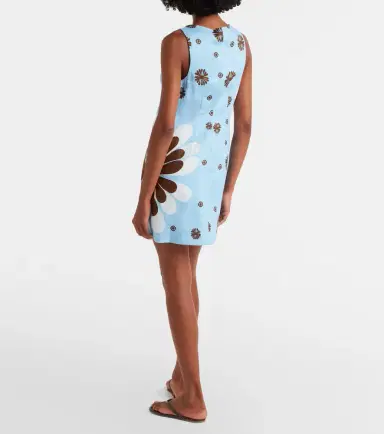 Cala de la Cruz Rhoda floral linen minidress | Thumbnail 5 Cala de la Cruz Rhoda floral linen minidress | Thumbnail 5